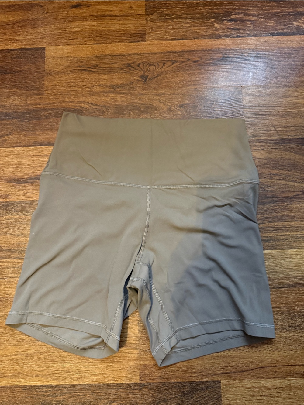lululemon athletica High-Rise Bike Shorts - Taupe